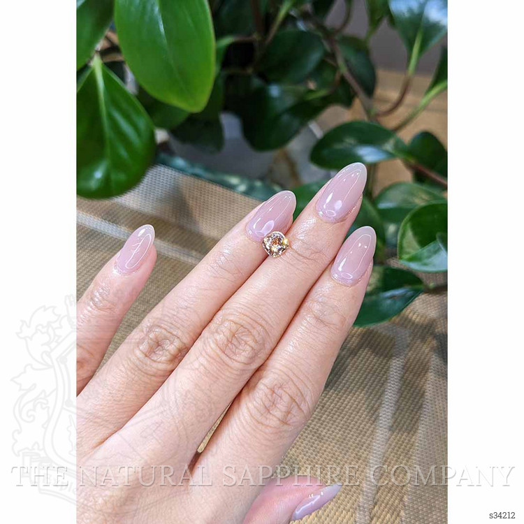 1.25 Ct. Peach Sapphire from Madagascar