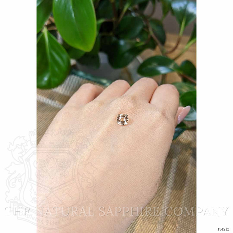 1.25 Ct. Peach Sapphire from Madagascar