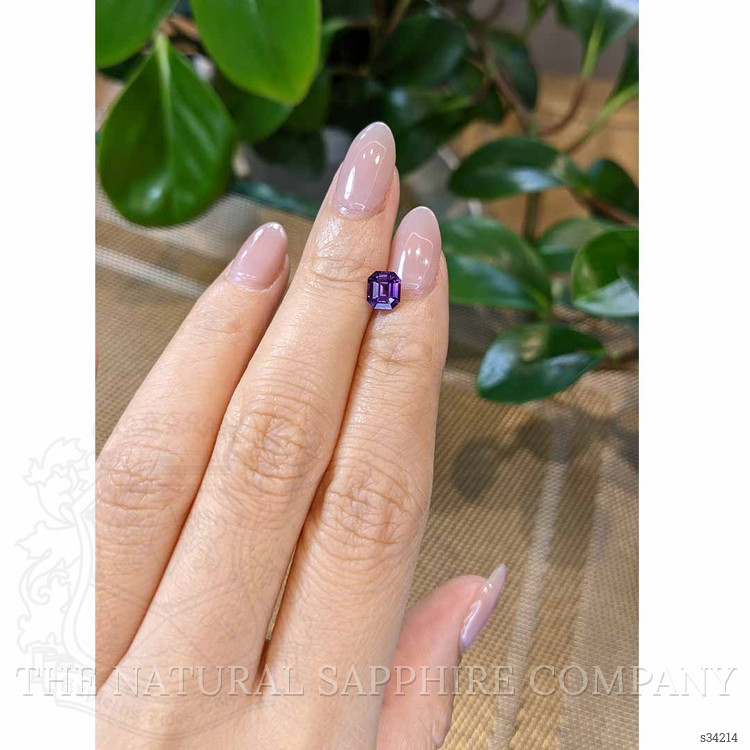 1.13 Ct. Pinkish Purple Sapphire from Ceylon (Sri Lanka)