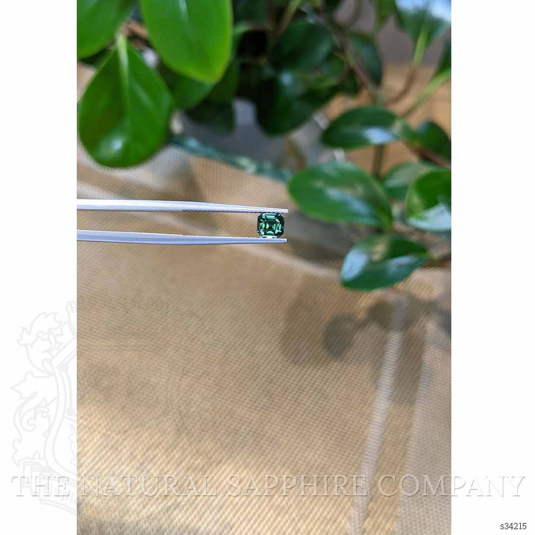 1.12 Ct. Bluish Green Sapphire from Madagascar