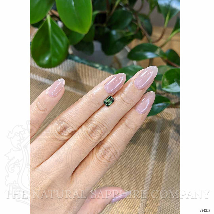 1.22 Ct. Green Sapphire from Madagascar