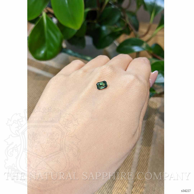 1.22 Ct. Green Sapphire from Madagascar