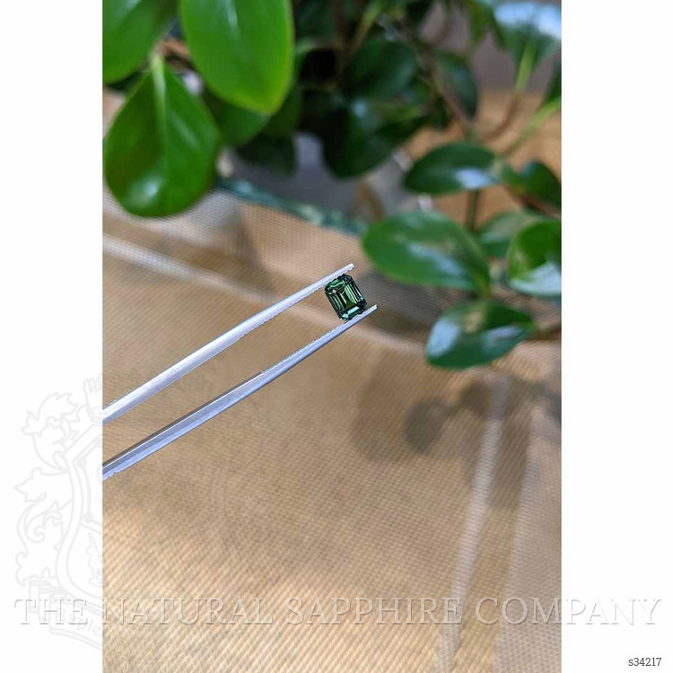 1.22 Ct. Green Sapphire from Madagascar