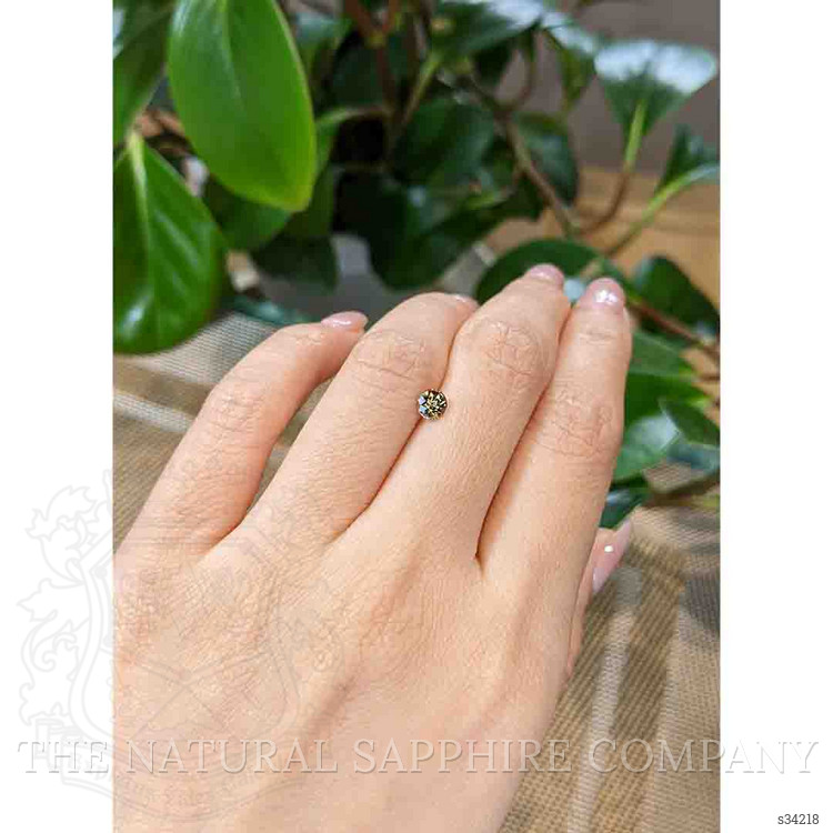 0.53 Ct. Bi Color Sapphire from Montana