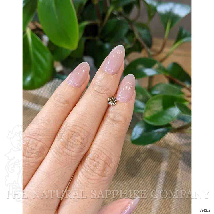 0.53 Ct. Bi Color Sapphire from Montana