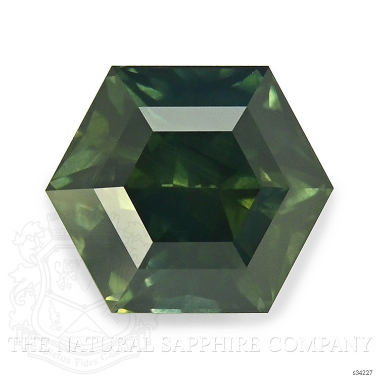 2.56 Ct. Green Sapphire from Australia