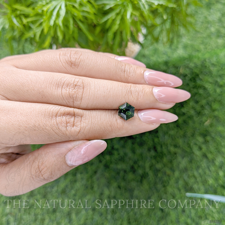 2.56 Ct. Green Sapphire from Australia