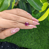 3.58 Ct. Pink Sapphire from Ceylon (Sri Lanka) Life Style