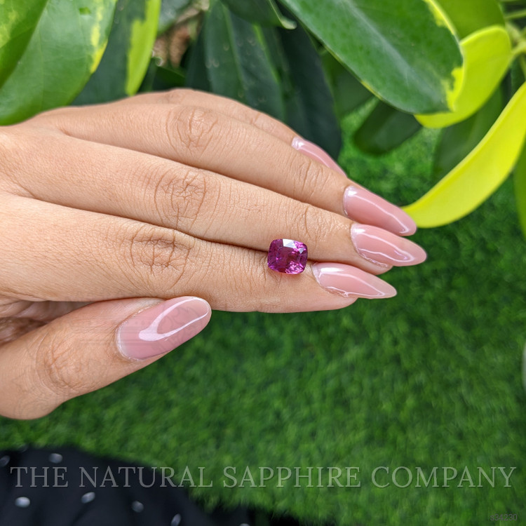 3.58 Ct. Pink Sapphire from Ceylon (Sri Lanka)