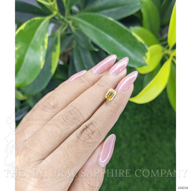 1.47 Ct. Yellow Sapphire from Ceylon (Sri Lanka)