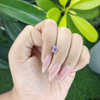 1.02 Ct. Purple Sapphire from Ceylon (Sri Lanka) Life Style