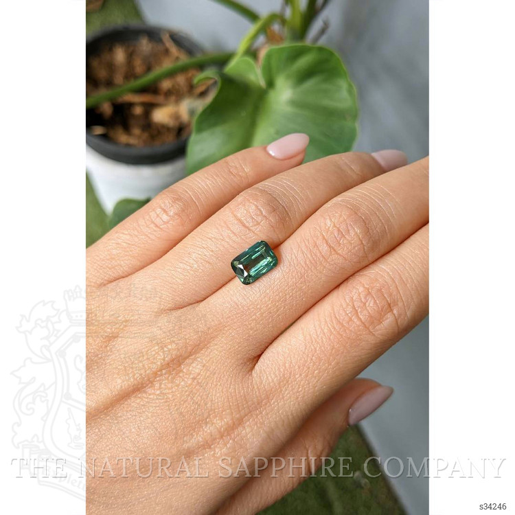 3.02 Ct. Green Sapphire from Madagascar