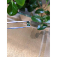1.51 Ct. Bluish Green Sapphire from Madagascar Life Style