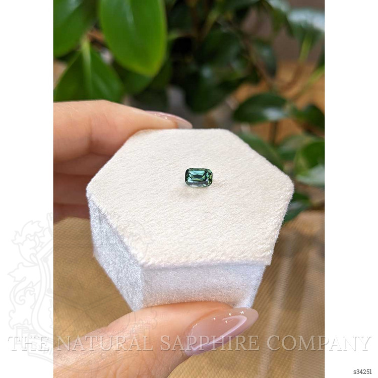 1.05 Ct. Bluish Green Sapphire from Madagascar
