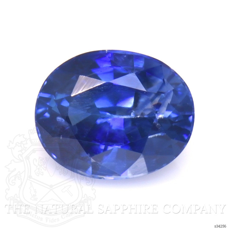 0.83 Ct. Blue Sapphire from Ceylon (Sri Lanka)
