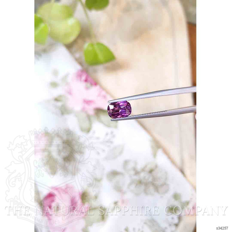 2.14 Ct. Purplish Pink Sapphire from Ceylon (Sri Lanka)