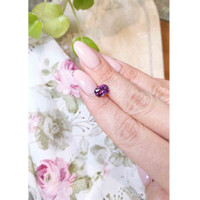 2.14 Ct. Purplish Pink Sapphire from Ceylon (Sri Lanka) Life Style