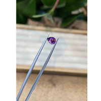 1.05 Ct. Pinkish Purple Sapphire from Ceylon (Sri Lanka) Life Style