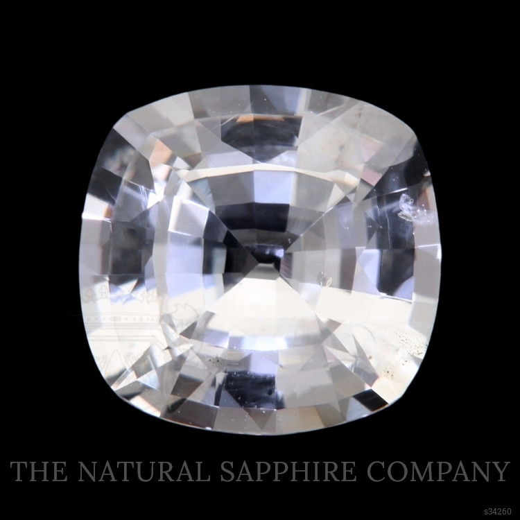 2.01 Ct. White Sapphire from Ceylon (Sri Lanka)