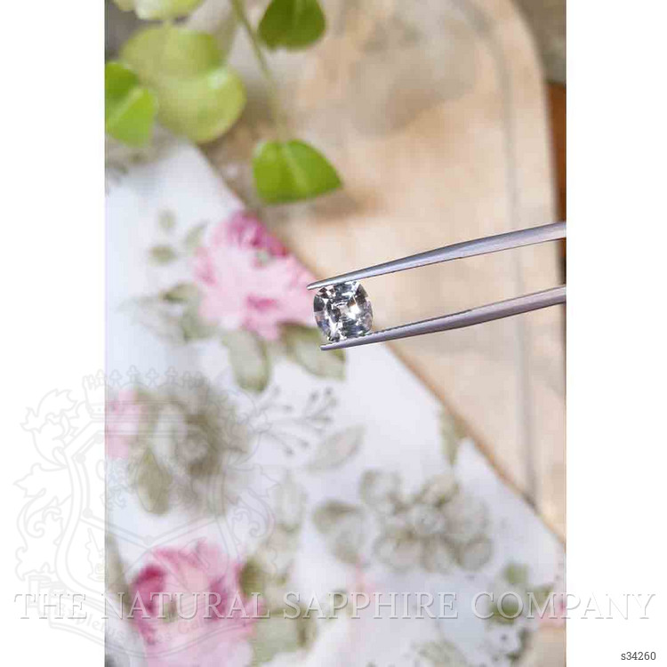 2.01 Ct. White Sapphire from Ceylon (Sri Lanka)