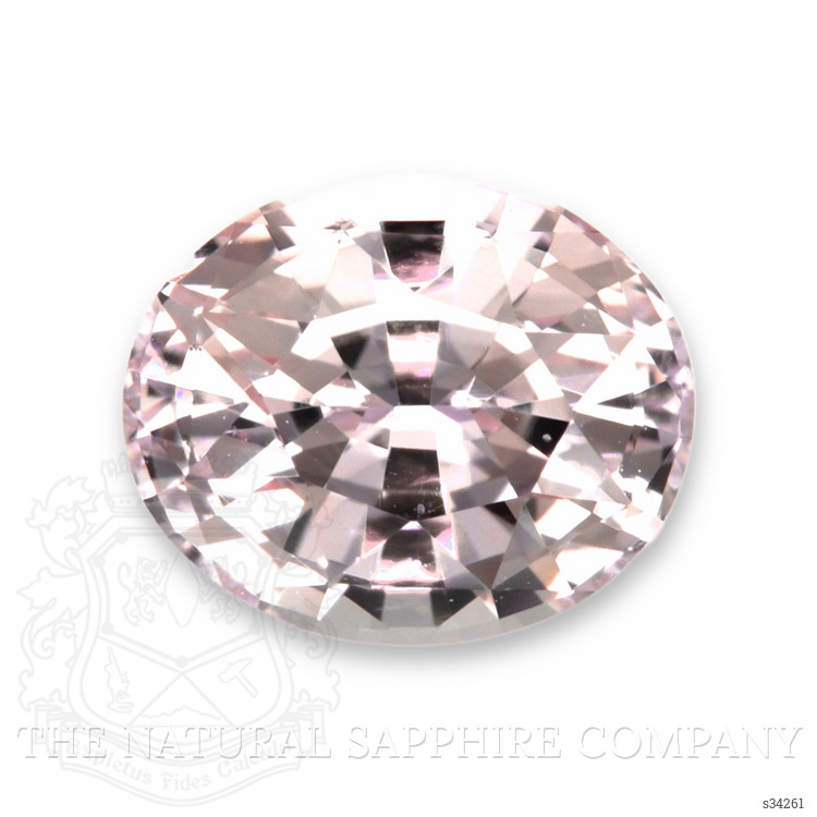 3.28 Ct. Peach Sapphire from Ceylon (Sri Lanka)