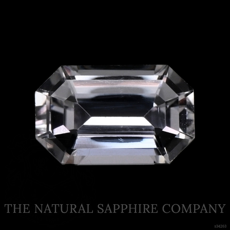 1.45 Ct. White Sapphire from Ceylon (Sri Lanka)