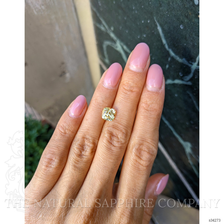 2.30 Ct. Yellow Sapphire from Ceylon (Sri Lanka)