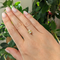 2.30 Ct. Yellow Sapphire from Ceylon (Sri Lanka) Life Style