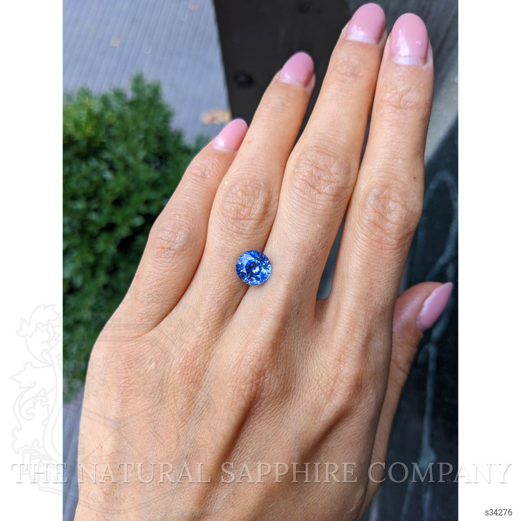 3.09 Ct. Blue Sapphire from Ceylon (Sri Lanka)
