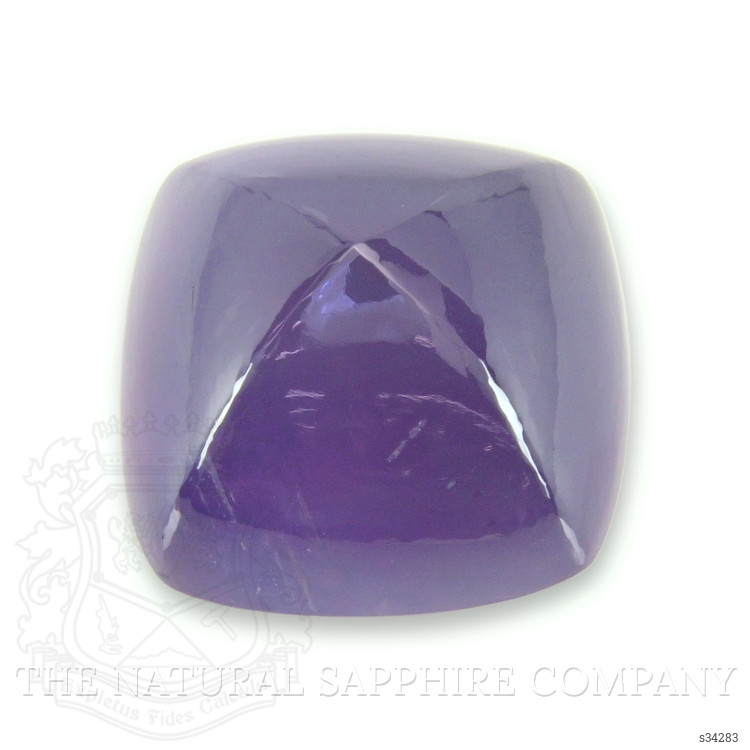 12.37 Ct. Purple Cabochon Sapphire from Ceylon (Sri Lanka)
