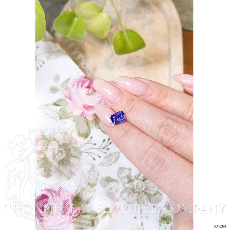 2.33 Ct. Blue Sapphire from Ceylon (Sri Lanka)