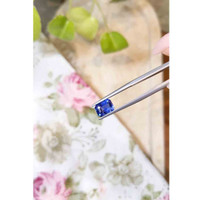 2.33 Ct. Blue Sapphire from Ceylon (Sri Lanka) Life Style
