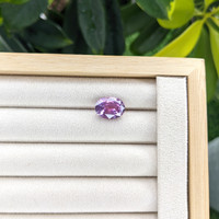 7.08 Ct. Purple Sapphire from Madagascar Life Style