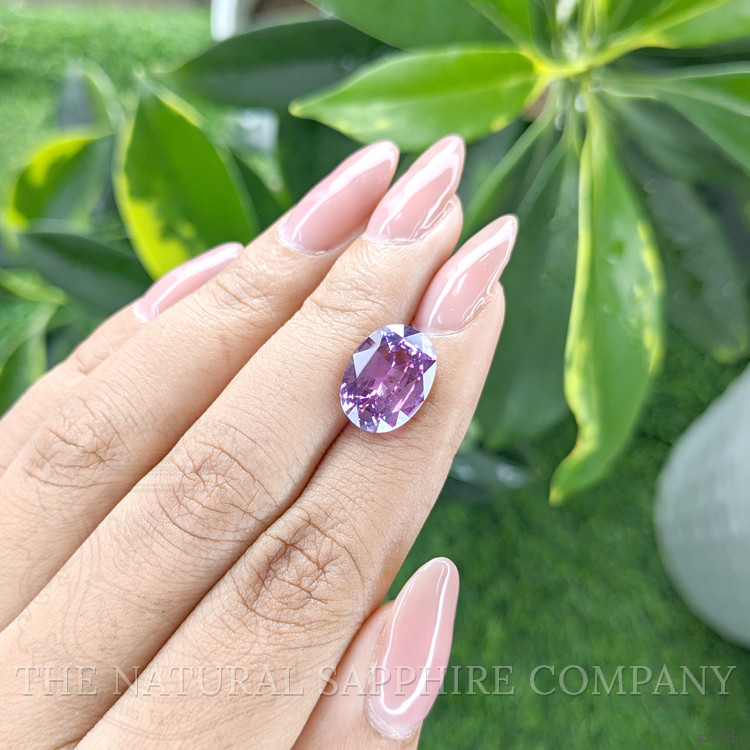 7.08 Ct. Purple Sapphire from Madagascar