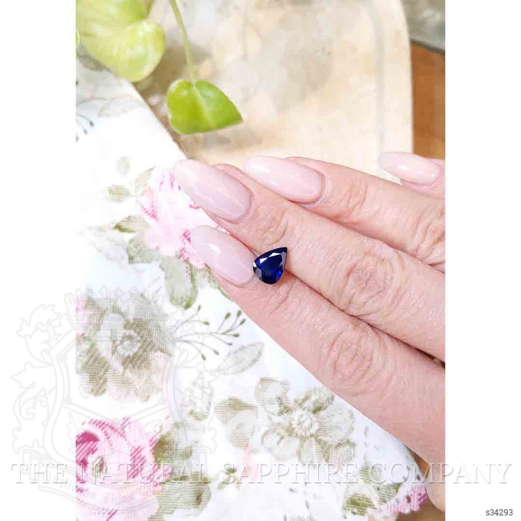 2.01 Ct. Blue Sapphire from Ceylon (Sri Lanka)