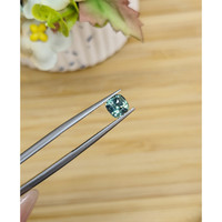 0.93 Ct. Green Sapphire from Madagascar Life Style