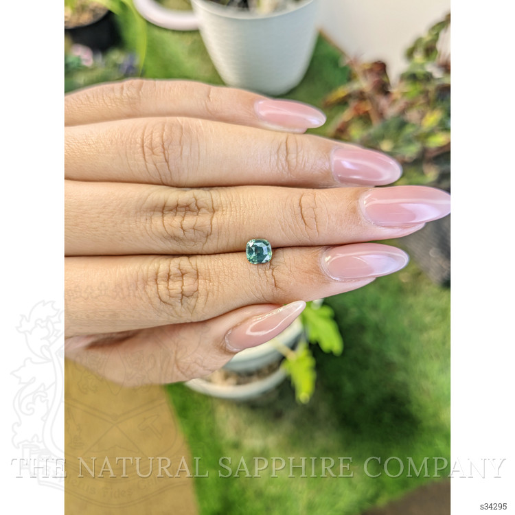 0.93 Ct. Green Sapphire from Madagascar