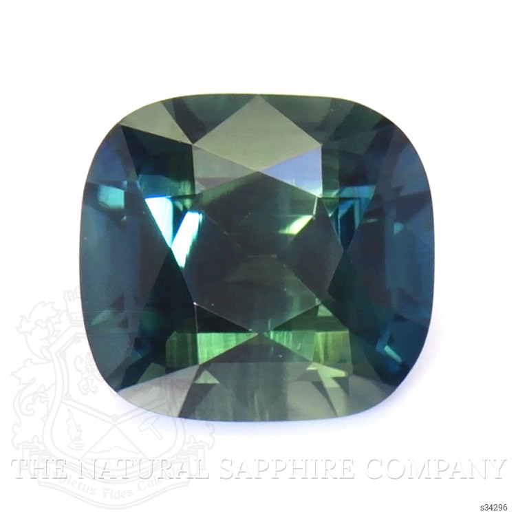 0.81 Ct. Greenish Blue Sapphire from Madagascar