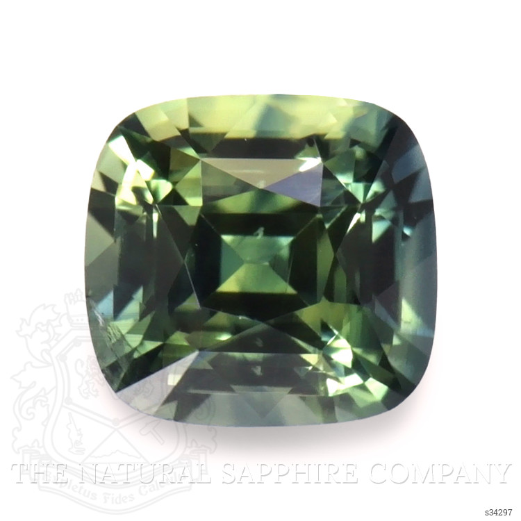 0.80 Ct. Yellowish Green Sapphire from Madagascar
