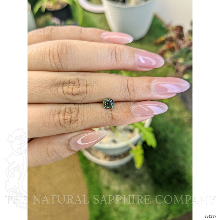 0.80 Ct. Yellowish Green Sapphire from Madagascar