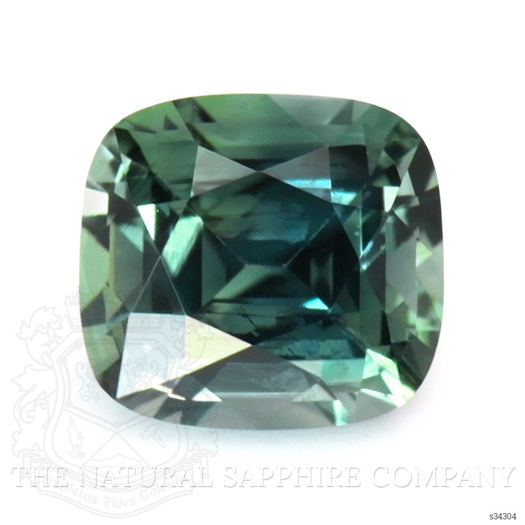 0.68 Ct. Bluish Green Sapphire from Madagascar