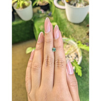 0.62 Ct. Bi Color Sapphire from Madagascar Life Style