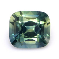 0.58 Ct. Bluish Green Sapphire from Madagascar Video