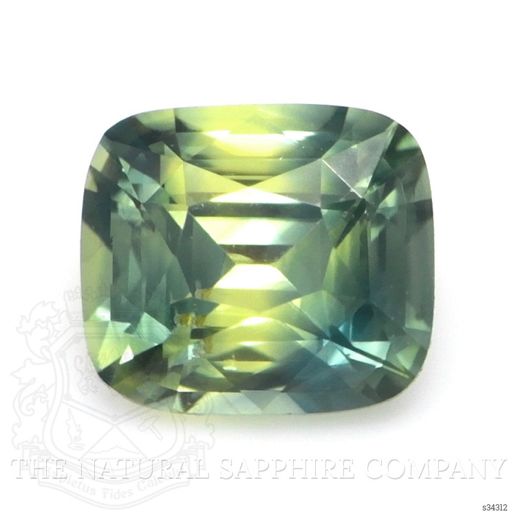 0.67 Ct. Yellowish Green Sapphire from Madagascar