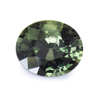 1.36 Ct. Green Sapphire from Madagascar Video