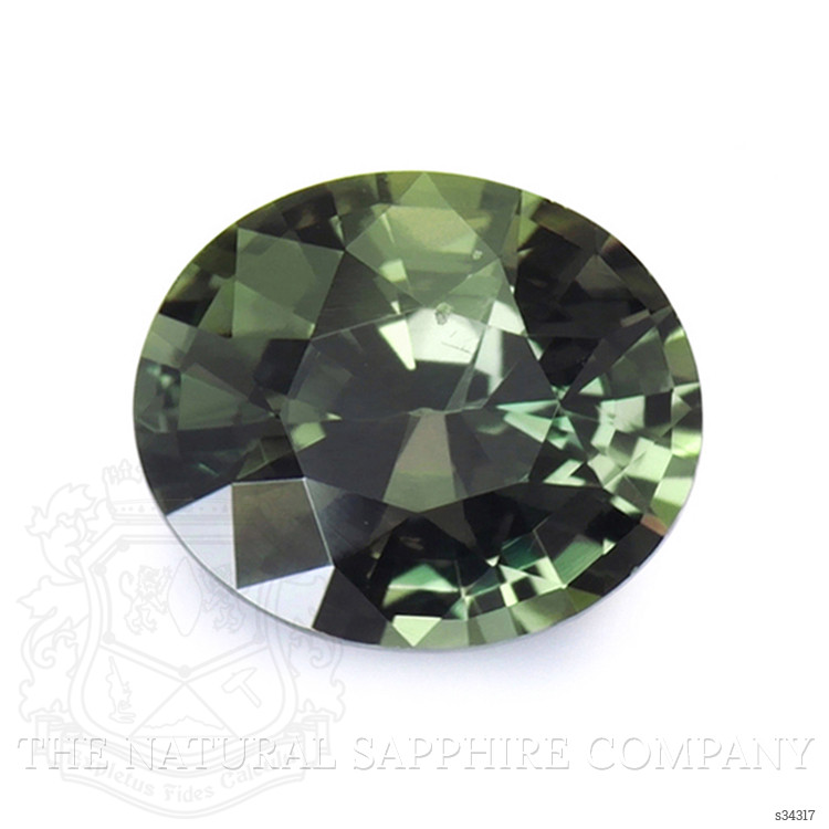1.36 Ct. Green Sapphire from Madagascar