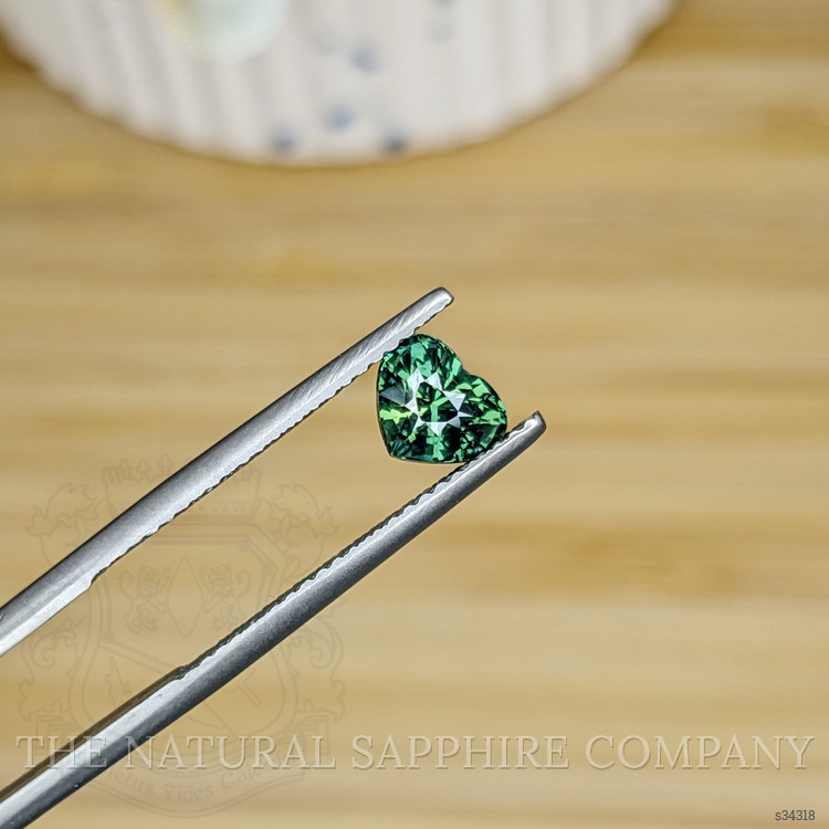 1.07 Ct. Green Sapphire from Madagascar