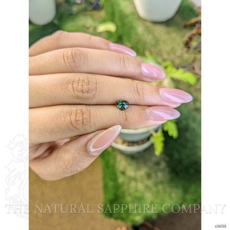1.07 Ct. Green Sapphire from Madagascar