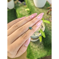 1.07 Ct. Green Sapphire from Madagascar Life Style