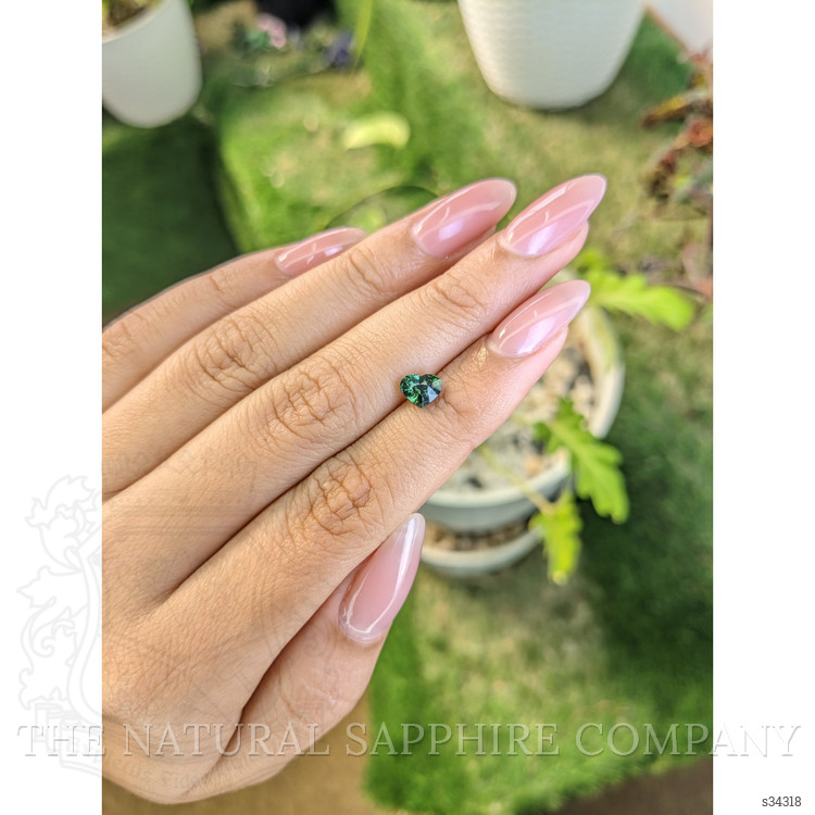 1.07 Ct. Green Sapphire from Madagascar